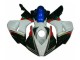 Carenagem CBR 1000RR 06-07 - Branco Preto Carenagem CBR 1000RR 06-07 - Branco Preto