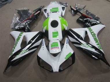 Carenagem CBR 1000RR 06-07 - Branco Verde Hannspree