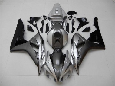 Carenagem CBR 1000RR 06-07 - Preto Prata Cinzento