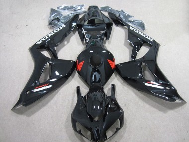 Carenagem CBR 1000RR 06-07 - Preto Vermelho Fireblade Decalque