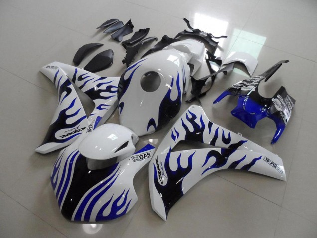Carenagem CBR 1000RR 08-11 - Azul Preto Chama Corrida Carenagem CBR 1000RR 08-11 - Azul Preto Chama Corrida