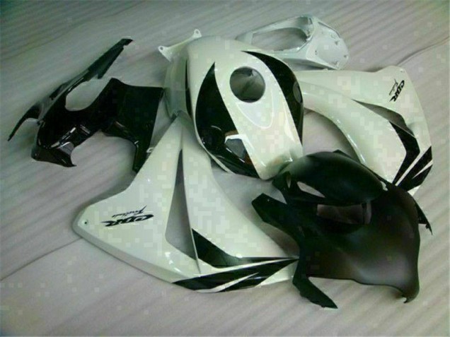Carenagem CBR 1000RR 08-11 - Branco Preto Carenagem CBR 1000RR 08-11 - Branco Preto
