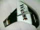 Carenagem CBR 1000RR 08-11 - Branco Preto West Carenagem CBR 1000RR 08-11 - Branco Preto West