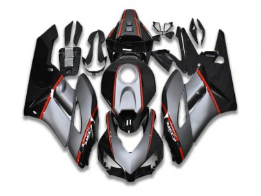 Carenagem CBR 1000RR 08-11 - Preto Cinzento Vermelho