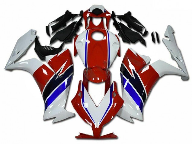 Carenagem CBR 1000RR 12-16 - Vermelho Branco Carenagem CBR 1000RR 12-16 - Vermelho Branco