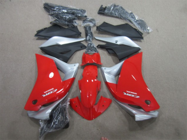 Carenagem CBR 125R 11-13 - Vermelho Prata Preto Carenagem CBR 125R 11-13 - Vermelho Prata Preto