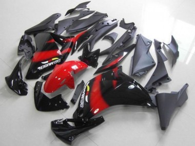 Carenagem CBR 250RR 11-13 - Preto Vermelho