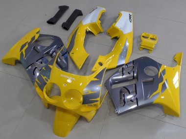 Carenagem CBR 250RR MC19 88-89 - Cinzento Amarelo
