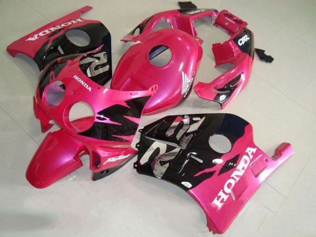 Carenagem CBR 250RR MC22 91-98 - Preto Rosa Carenagem CBR 250RR MC22 91-98 - Preto Rosa