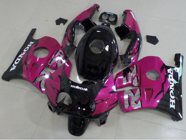 Carenagem CBR 250RR MC22 91-98 - Rosa Preto Carenagem CBR 250RR MC22 91-98 - Rosa Preto