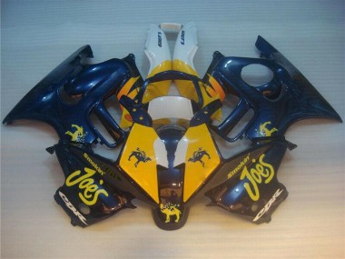 Carenagem CBR 600 F3 95-98 - Azul Amarelo Joes