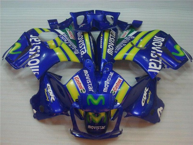 Carenagem CBR 600 F3 95-98 - Azul Movistar Castrol Carenagem CBR 600 F3 95-98 - Azul Movistar Castrol