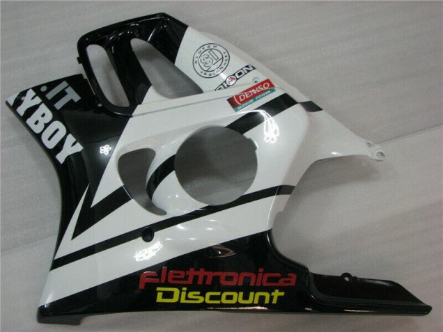 Carenagem CBR 600 F3 95-98 - Branco Preto Playboy Carenagem CBR 600 F3 95-98 - Branco Preto Playboy