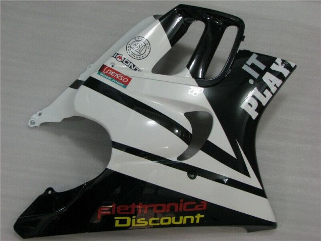 Carenagem CBR 600 F3 95-98 - Branco Preto Playboy Carenagem CBR 600 F3 95-98 - Branco Preto Playboy