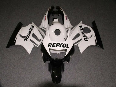 Carenagem CBR 600 F3 95-98 - Branco Preto Repsol