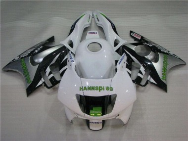 Carenagem CBR 600 F3 95-98 - Branco Verde Hannspree
