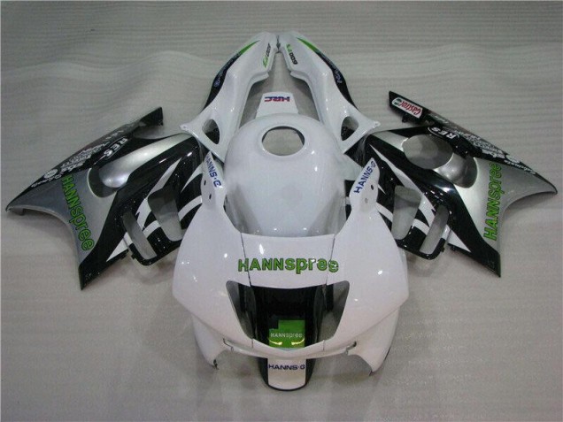 Carenagem CBR 600 F3 95-98 - Branco Verde Hannspree Carenagem CBR 600 F3 95-98 - Branco Verde Hannspree