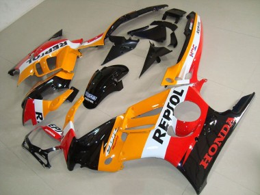 Carenagem CBR 600 F3 95-98 - Laranja Preto Repsol