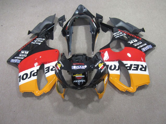 Carenagem CBR 600 F4 99-00 - Vermelho Preto Repsol Carenagem CBR 600 F4 99-00 - Vermelho Preto Repsol