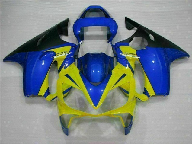 Carenagem CBR 600 F4i 01-03 - Amarelo Azul Carenagem CBR 600 F4i 01-03 - Amarelo Azul