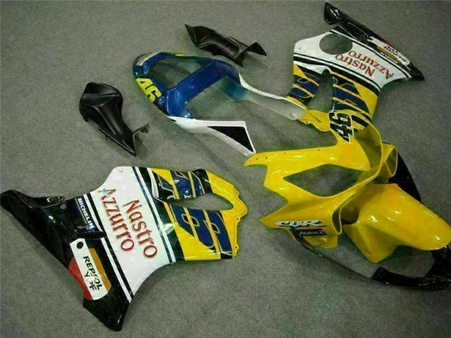 Carenagem CBR 600 F4i 01-03 - Amarelo Branco Carenagem CBR 600 F4i 01-03 - Amarelo Branco