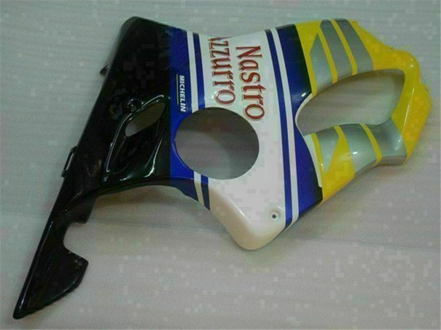 Carenagem CBR 600 F4i 01-03 - Amarelo Prata Nastro Azzurro Carenagem CBR 600 F4i 01-03 - Amarelo Prata Nastro Azzurro