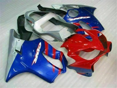 Carenagem CBR 600 F4i 01-03 - Azul Vermelho