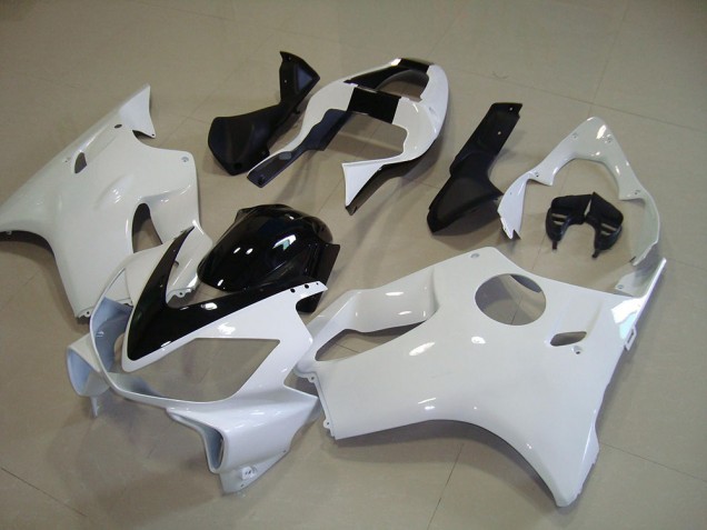 Carenagem CBR 600 F4i 01-03 - Branco & Preto Listra Carenagem CBR 600 F4i 01-03 - Branco & Preto Listra