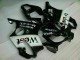 Carenagem CBR 600 F4i 01-03 - Branco Preto West Carenagem CBR 600 F4i 01-03 - Branco Preto West