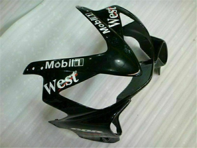 Carenagem CBR 600 F4i 01-03 - Branco Preto West Carenagem CBR 600 F4i 01-03 - Branco Preto West