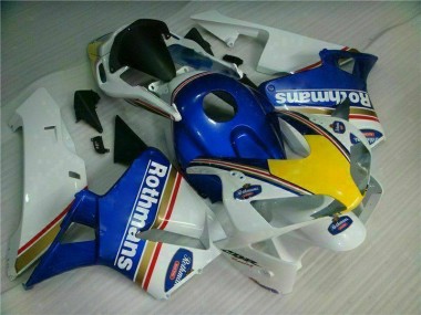 Carenagem CBR 600RR 03-04 - Azul Branco Rothmans