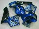 Carenagem CBR 600RR 03-04 - Azul & Prata Chama Carenagem CBR 600RR 03-04 - Azul & Prata Chama