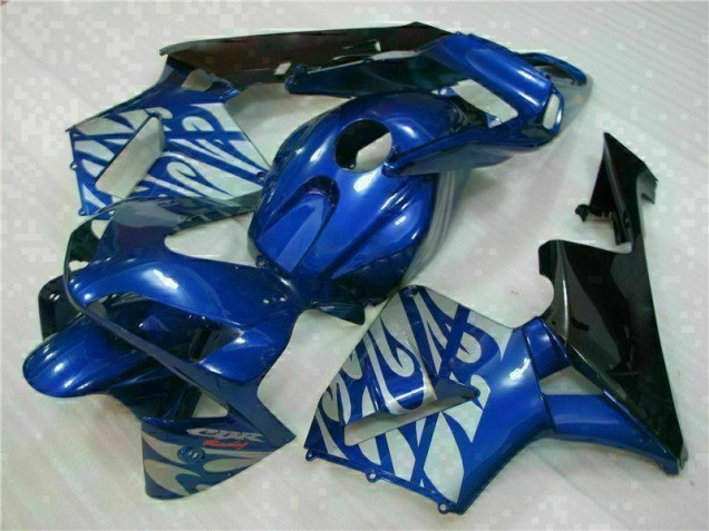 Carenagem CBR 600RR 03-04 - Azul & Prata Chama Carenagem CBR 600RR 03-04 - Azul & Prata Chama