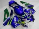 Carenagem CBR 600RR 03-04 - Azul Verde Movistar Castrol Carenagem CBR 600RR 03-04 - Azul Verde Movistar Castrol