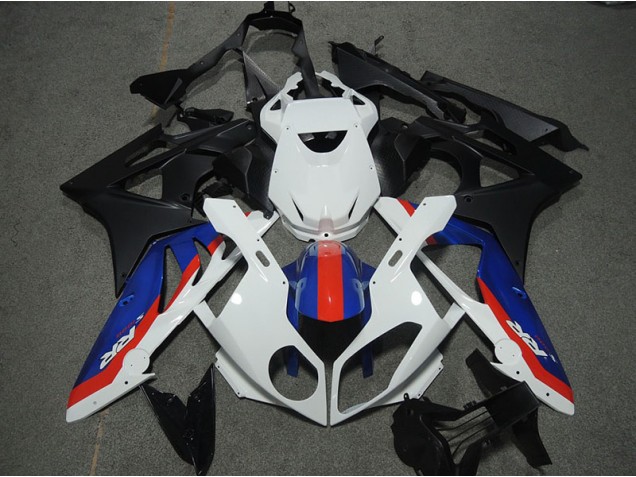 Carenagem CBR 600RR 03-04 - Azul Vermelho Branco