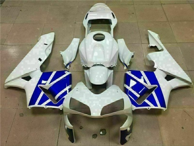 Carenagem CBR 600RR 03-04 - Branco Azul Carenagem CBR 600RR 03-04 - Branco Azul