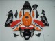 Carenagem CBR 600RR 03-04 - Laranja Vermelho Preto Repsol Carenagem CBR 600RR 03-04 - Laranja Vermelho Preto Repsol