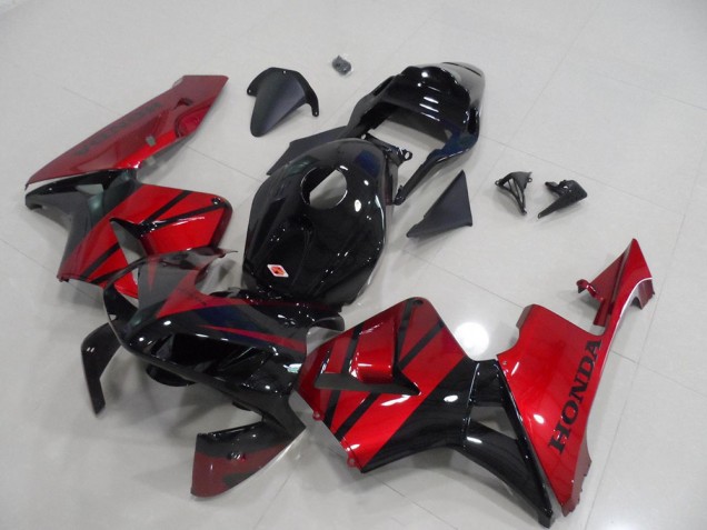 Carenagem CBR 600RR 03-04 - Preto Doce Vermelho Carenagem CBR 600RR 03-04 - Preto Doce Vermelho