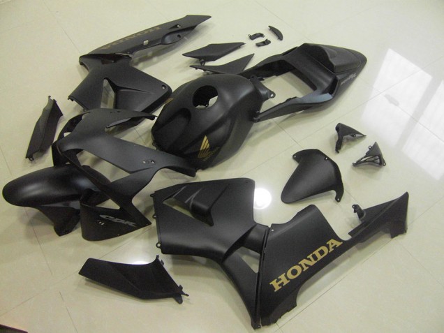 Carenagem CBR 600RR 03-04 - Preto Fosco Ouro Carenagem CBR 600RR 03-04 - Preto Fosco Ouro