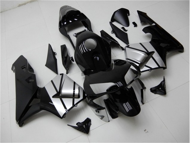 Carenagem CBR 600RR 03-04 - Preto Prata Carenagem CBR 600RR 03-04 - Preto Prata