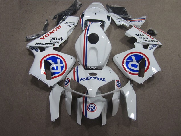 Carenagem CBR 600RR 05-06 - Branco Azul Repsol Carenagem CBR 600RR 05-06 - Branco Azul Repsol