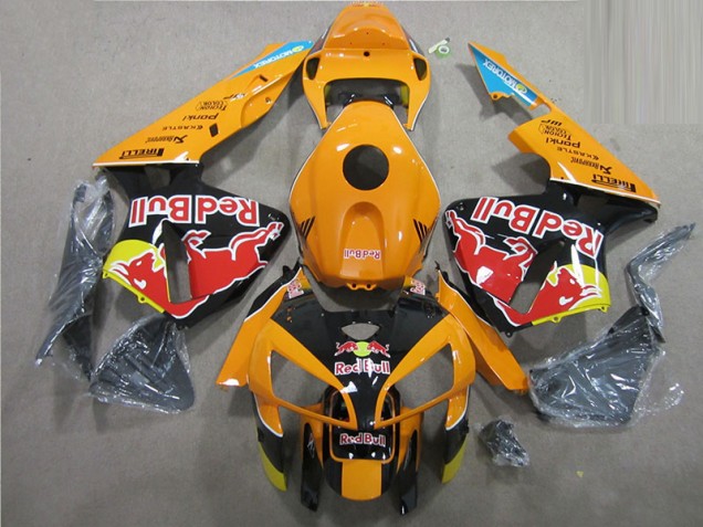 Carenagem CBR 600RR 05-06 - Laranja Preto Red Bull Carenagem CBR 600RR 05-06 - Laranja Preto Red Bull