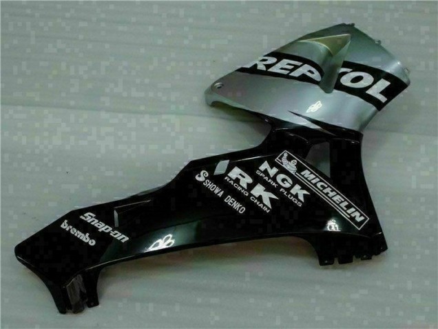 Carenagem CBR 600RR 05-06 - Preto Prata Repsol Carenagem CBR 600RR 05-06 - Preto Prata Repsol