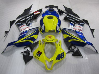 Carenagem CBR 600RR 07-08 - Amarelo Azul 46