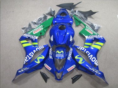 Carenagem CBR 600RR 07-08 - Azul Branco Movistar