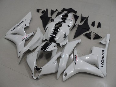 Carenagem CBR 600RR 07-08 - Branco Pérola & Preto Listra