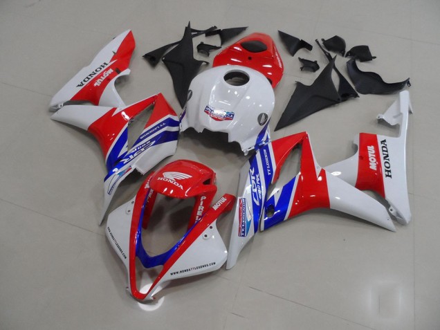 Carenagem CBR 600RR 07-08 - Branco Vermelho Azul Motul Carenagem CBR 600RR 07-08 - Branco Vermelho Azul Motul