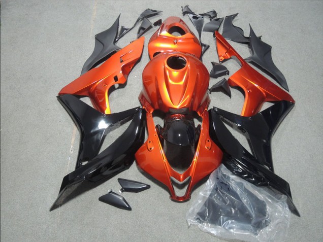 Carenagem CBR 600RR 07-08 - Laranja Preto Carenagem CBR 600RR 07-08 - Laranja Preto