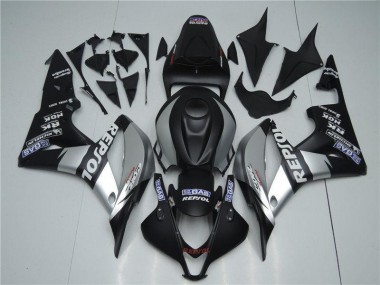 Carenagem CBR 600RR 07-08 - Prata Repsol Preto