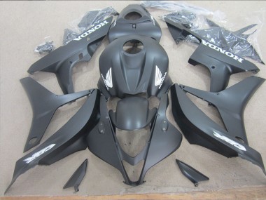 Carenagem CBR 600RR 07-08 - Preto Branco Decalque